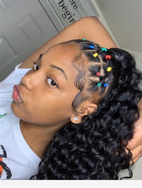 RUBBER BAND HAIRSTYLES ️ TRENDING insta baddie hairstyles …