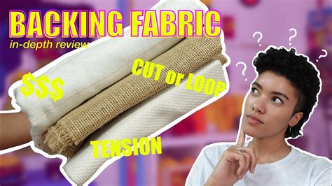 RUG TUFTING Backing FABRIC Review Primary Backing Fabric vs …