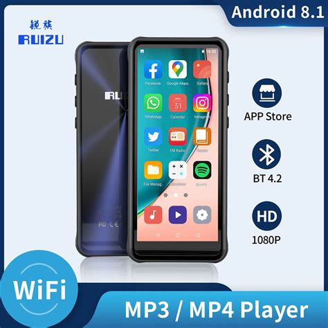 RUIZU Z80 Android WiFi MP4 MP3 Music Player With … - balustradellc