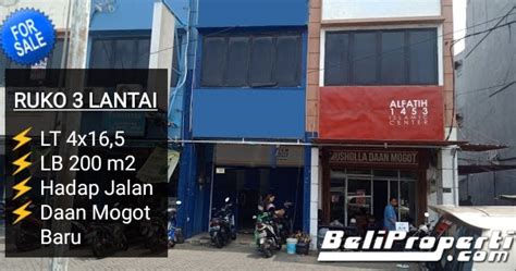 Ruko 3 Lantai Strategis Dekat Daan Mogot - Cocok untuk Usaha ... - balustradellc