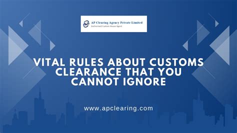 Rules of Practicing Customs Clearance Profession - balustradellc
