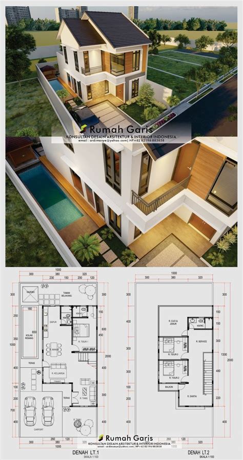 Rumah 10x20 punya kolam renang | cahayaproperti_ - balustradellc