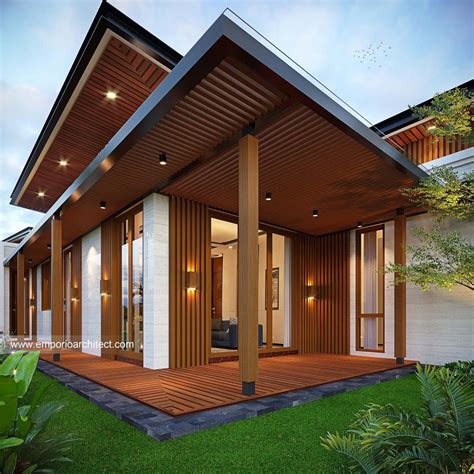 Rumah Kayu Modern - Desain Rumah Baru - balustradellc