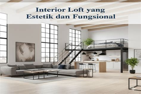 Rumah Loft: Gaya Hunian Modern yang Estetik dan Fungsional - balustradellc