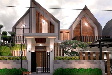 Rumah Minimalis Modern dengan Atap Pelana dan Sentuhan … - balustradellc