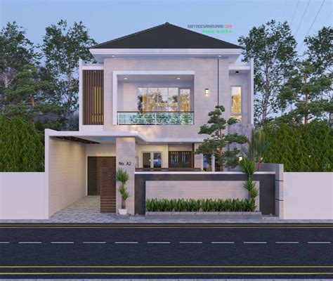 Rumah Modern 2 Lantai 7×10: Inspirasi Desain Rumah Modern untuk Lahan ... - balustradellc