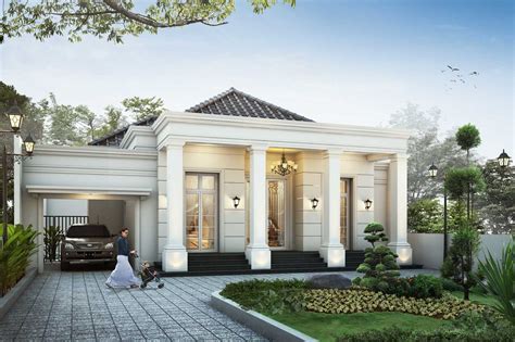 Rumah Modern Klasik - Desain Rumah Baru - balustradellc