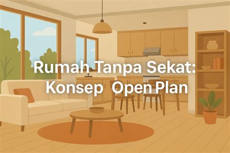 Rumah Tanpa Sekat: Konsep Open Plan - Properti1 - balustradellc