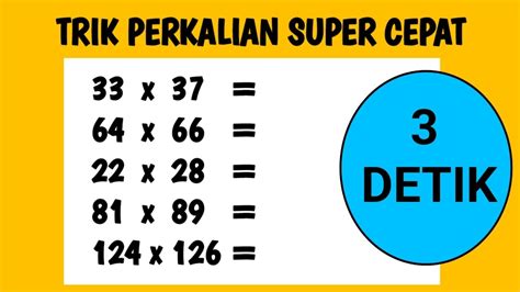Rumus cepat perkalian - Matematika - wintechmobiles.com