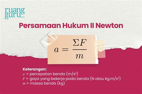 Rumus Hukum Newton - Ilmu Pengetahuan - wintechmobiles.com