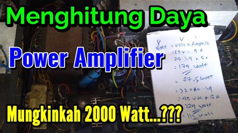 Rumus Menghitung Daya PSU Trafo Amplifier - Soldiradem Blog - balustradellc