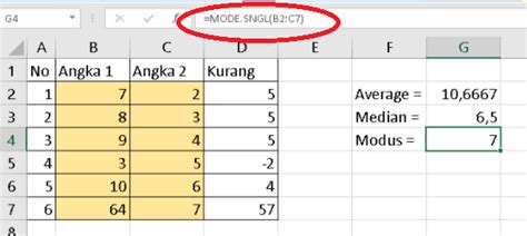 Rumus Modus di Excel dan berbagai Fungsinya - wintechmobiles.com