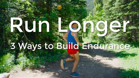 Run Longer, Build Endurance: 3 Proven Ways to Improve Stamina - balustradellc
