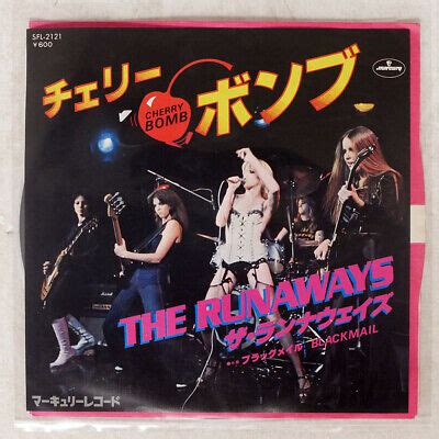 RUNAWAYS CHERRY BOMB MERCURY SFL2121 JAPAN VINYL 7