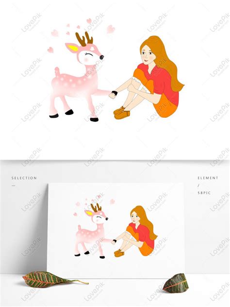 Rusa Yang Melamun Gambar PNG | File Vektor Dan PSD - Pngtree - balustradellc