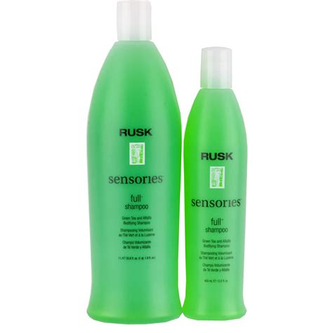 RUSK Full Green Tea & Alfalfa Shampoo 13.5 oz