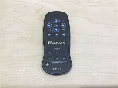 RUSSOUND SMS3 REMOTE CONTROL eBay