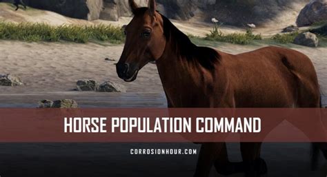 RUST Horse Population Command and Variable - Admin Commands