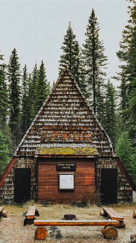 Rustic A Frame Cabin Alberta - balustradellc
