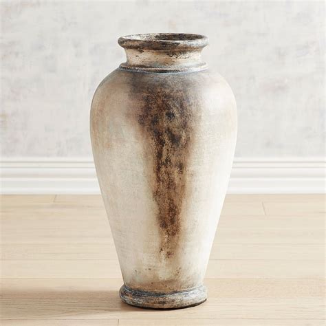 Rustic Farmhouse Floor Vase - balustradellc