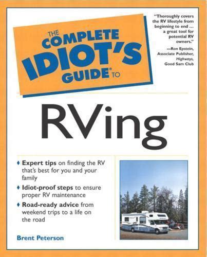 Read Rving 4E Idiots Guides By Brent Peterson