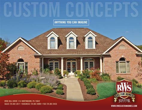 RWS Shuster Homes by Todd Downs - Issuu