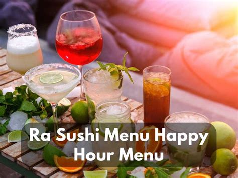 Ra Sushi Happy Hour Prices