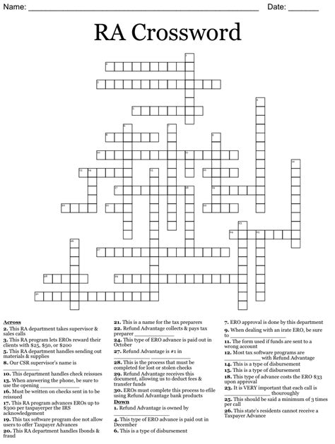 Ra crossword clue. Ra, to some is a crossword puzzle clue that we have spotted 2 times. There are related clues (shown below). Referring crossword puzzle answers. SUNGOD; Likely related crossword puzzle clues. Sort A-Z. Solar deity; Ra, e.g. Apollo, e.g. Ra, for one; Sol or Ra, e.g. Ra, for example ... 
