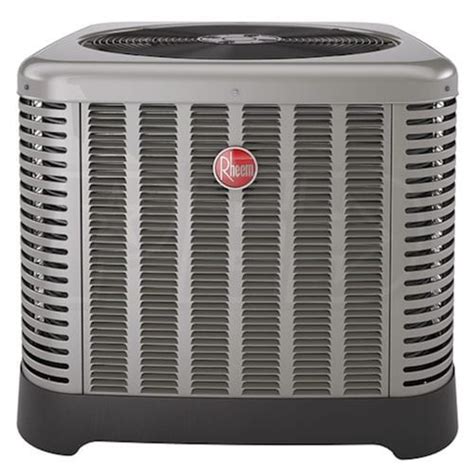 Ra1636aj1na. 1 - RA1636AJ1NA Rheem Classic® RA16 Series Air Conditioners Features: New composite base pan - dampens sound, captures louver panels, eliminates corrosion and reduces number of fasteners needed; Powder coat paint system - for a long lasting professional finish 