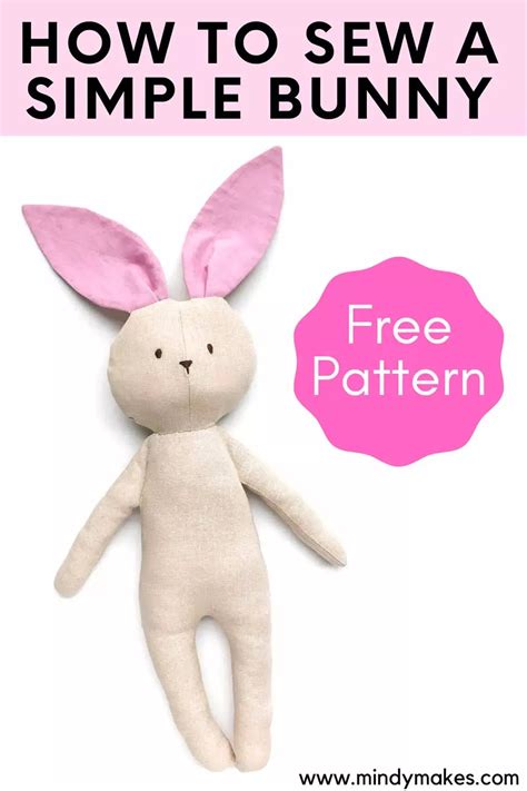 Rabbit Template For Sewing