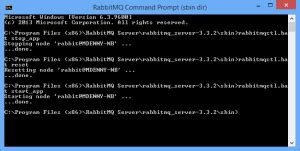 RabbitMQ: Completely Hard Reset a RabbitMQ Server Installation