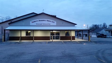 Rabers kountry store. Raber's Discount Grocery. UNCLAIMED. 305 South Main Street Wolcottville, IN 46795 (260) 854-2183. About Contact Details Reviews. Claim This Listing. About. Categorized under Grocery Stores. Our records show it was established in 2008 and incorporated in IN. Current estimates show this company has an annual revenue of 733136 and employs a … 