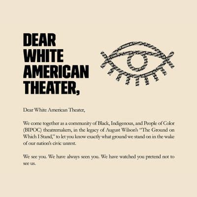 Race, Whiteness, Black Lives Matter: Lessons for Theater