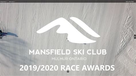 Race Awards 2024 - Mansfield Ski Club - YouTube