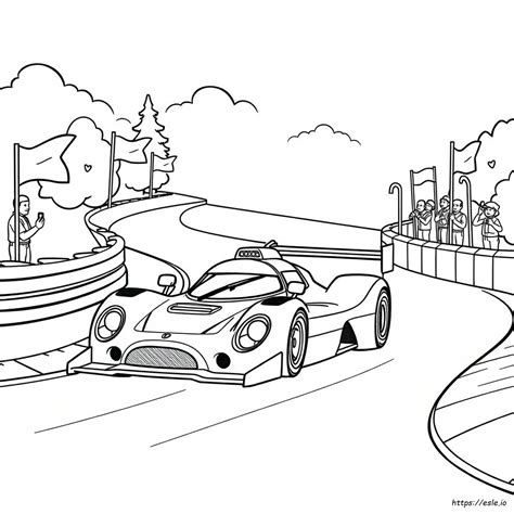 Race Car Coloring Pictures To Prin
