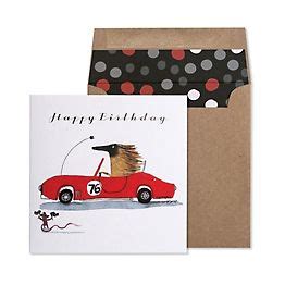 Racecar Critter Birthday Card Paper Source