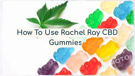 Rachael Ray CBD DOES IT REALLY WORK? INGREDIENTS REPORT, …