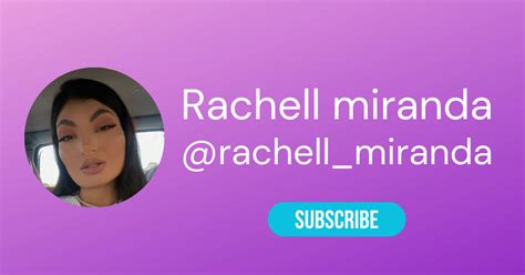 Rachell Miranda Leaks [HD] 🍑