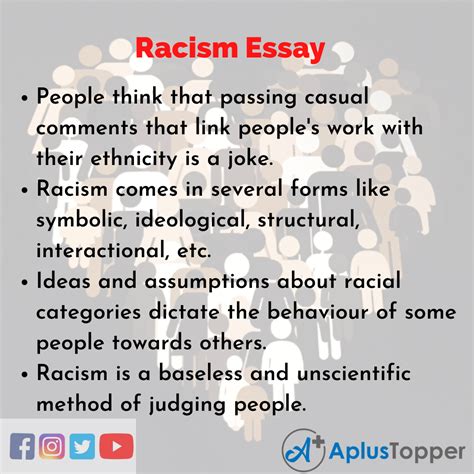 Racial Discrimination in the Workplace Essay. Racial Discrimination in the Workplace Abstract- Racial discrimination happens all the time and most of us are unaware of it. The most common place for this to happen is in the workplace. Now people can be discriminated against because of their race, religion, or any other numerous things.. 