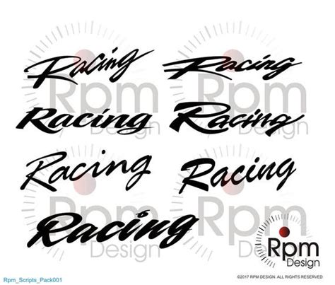 Racing Script Font