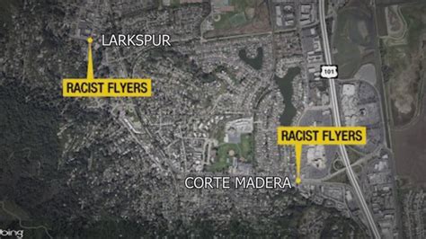 Racist flyers left in driveways in Corte Madera, Larkspur