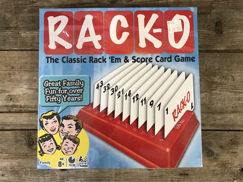 Rack-O Jr. is the first-ever junior version of the family-favorite game Rack-O! The goal is to be the first player to fill your rack with cards, from lowest to highest. Number cards are color-coded to match the colors of the rainbow (and colors on the racks). Special cards add to the fun. Ages: 4 and up Players: 2 to 4. 