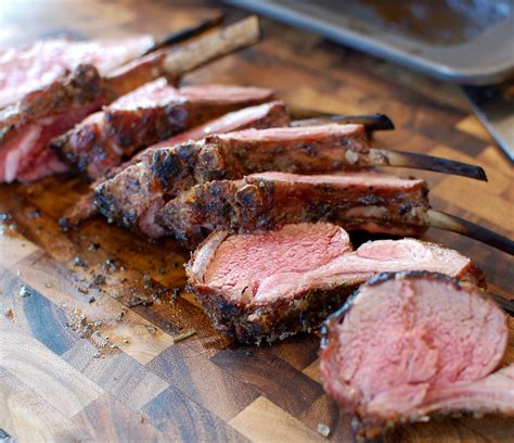 Rack of Lamb - Big Green Egg