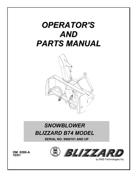 Rad tech blizzard b74 schneefräse bedienungsanleitung. - The oxy acetylene weldors handbook a complete practical manual for gas welding and cutting practice.