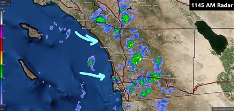 Radar Update: Showers are moving through our southern areas