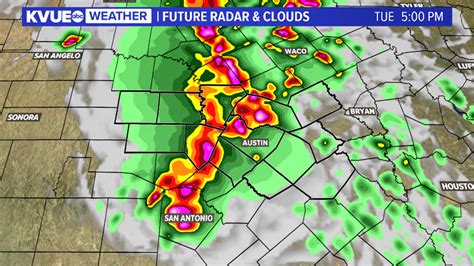Radar austin kvue. Today's Forecast 7 Day Forecast Interactive Radar Current Conditions Satellite & Radar Allergy Count & Forecast Temps & Almanac Weather Blog Watches & Warnings Closings & Delays Storm Season 2023 Project Weather Climate Change 