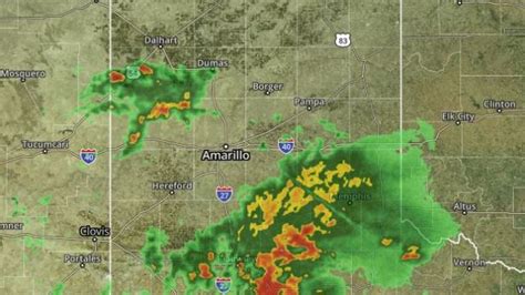 Amarillo TX 35.2°N 101.82°W (Elev. 3645 ft) Last Update: ... Radar & Satellite Image. Hourly Weather Forecast. National Digital Forecast Database. High Temperature. . 
