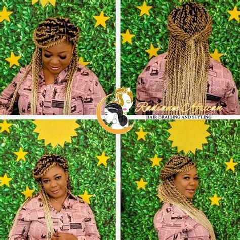 May 26, 2021 · Radiance African Hair Braiding details with ⭐ 32 reviews, 📞 phone number, 📍 location on map. Find similar beauty salons and spas in Greensboro on Nicelocal. . Radiance african hair braiding
