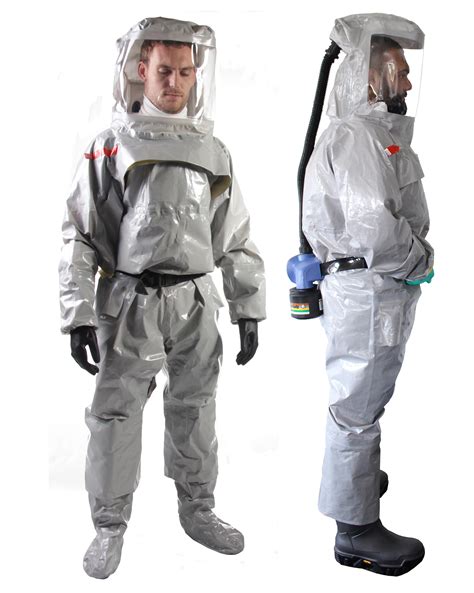 Radiation Suit Hazmat. Nuclear Radiation Protection