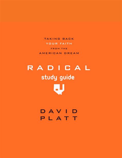 Radical Book - Study Guide by Be the Domino Ministries - Issuu